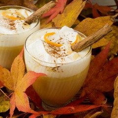 Homemade HiLine pumpkin latte