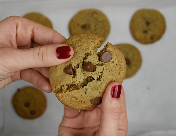 Espresso Chocolate Chip Cookies
