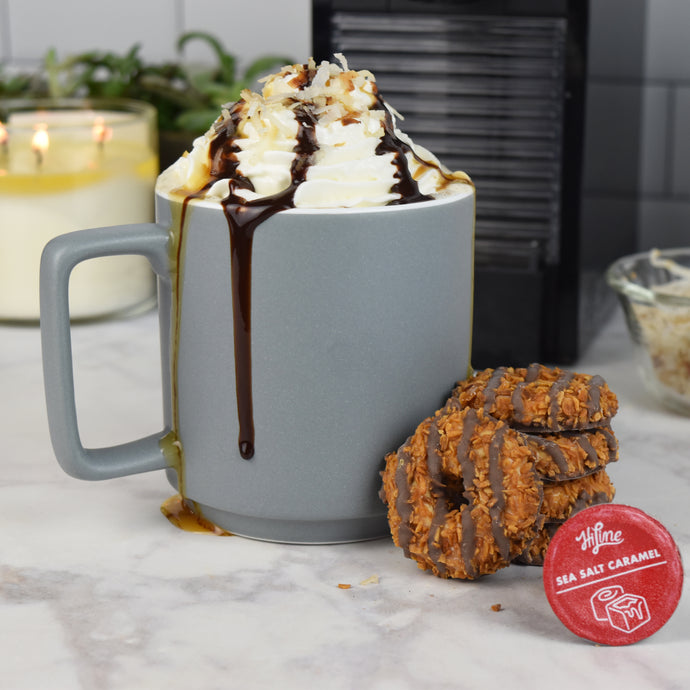 3 Girl Scout Cookie Coffee Combos